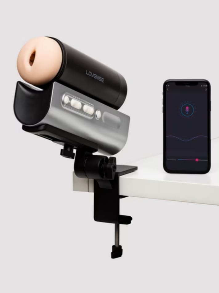 Lovense Solace Pro A.I. Powered Rechargeable Thrusting Masturbator